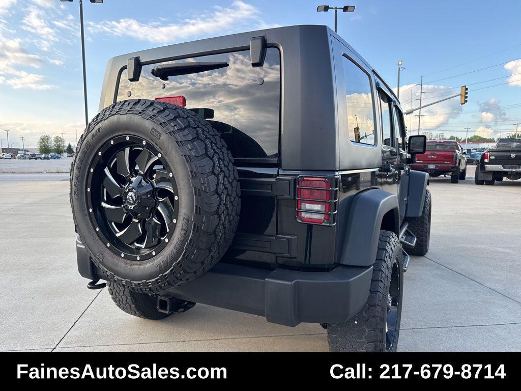 used 2010 Jeep Wrangler Unlimited car, priced at $15,999