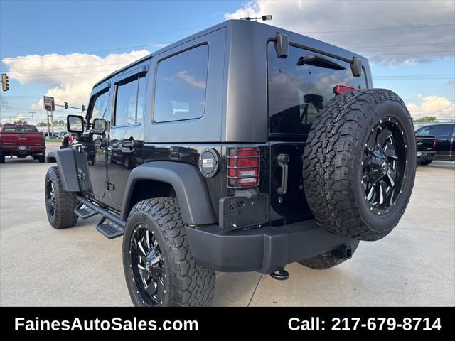 used 2010 Jeep Wrangler Unlimited car, priced at $18,999