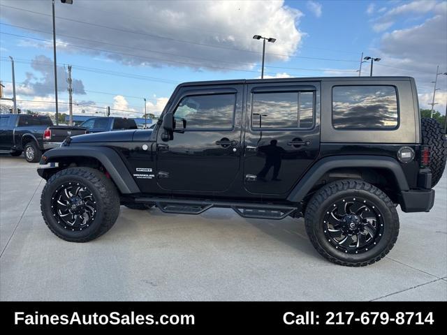 used 2010 Jeep Wrangler Unlimited car, priced at $18,999