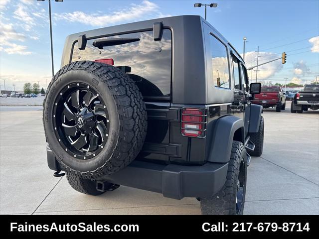 used 2010 Jeep Wrangler Unlimited car, priced at $18,999