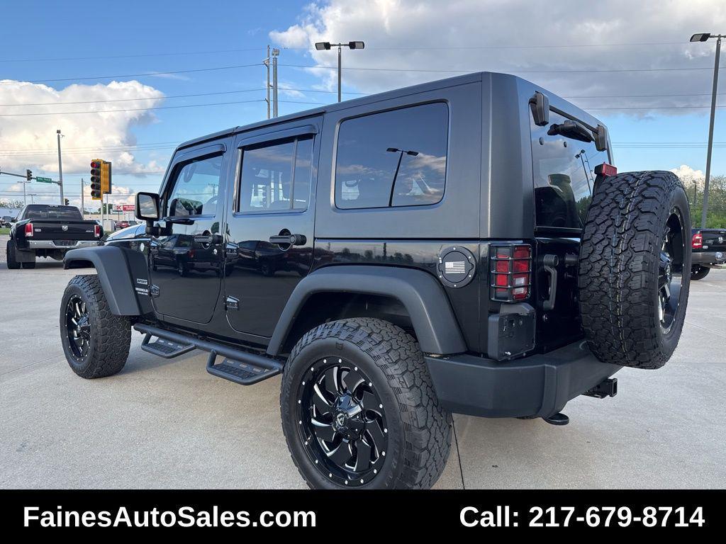 used 2010 Jeep Wrangler Unlimited car, priced at $15,999