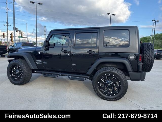 used 2010 Jeep Wrangler Unlimited car, priced at $18,999