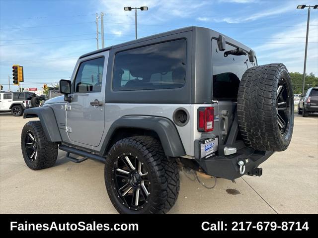 used 2015 Jeep Wrangler car, priced at $16,999