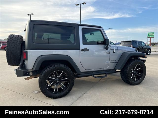 used 2015 Jeep Wrangler car, priced at $16,999