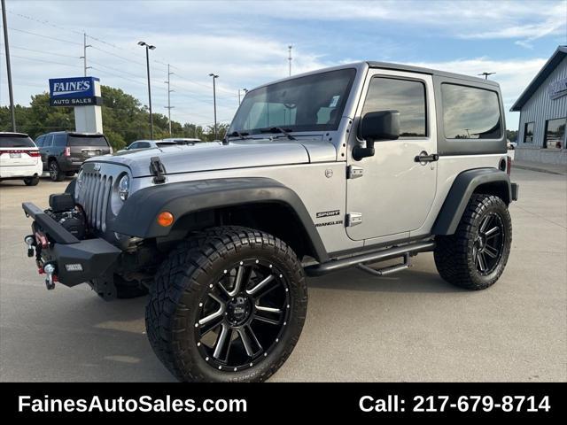 used 2015 Jeep Wrangler car, priced at $16,999