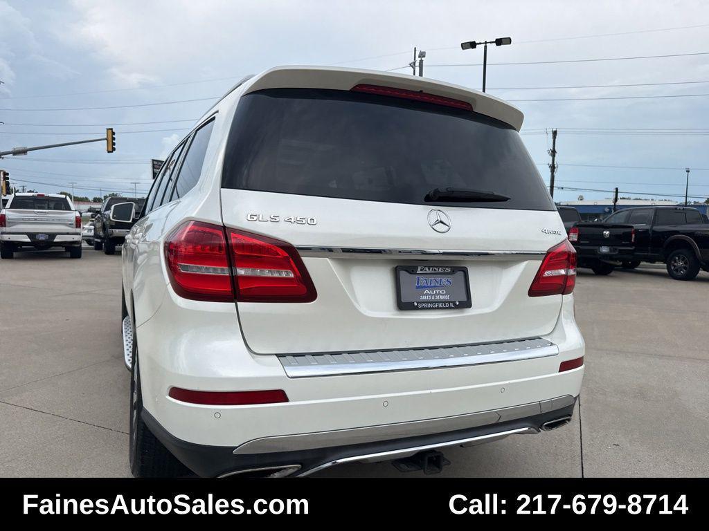 used 2018 Mercedes-Benz GLS 450 car, priced at $19,999