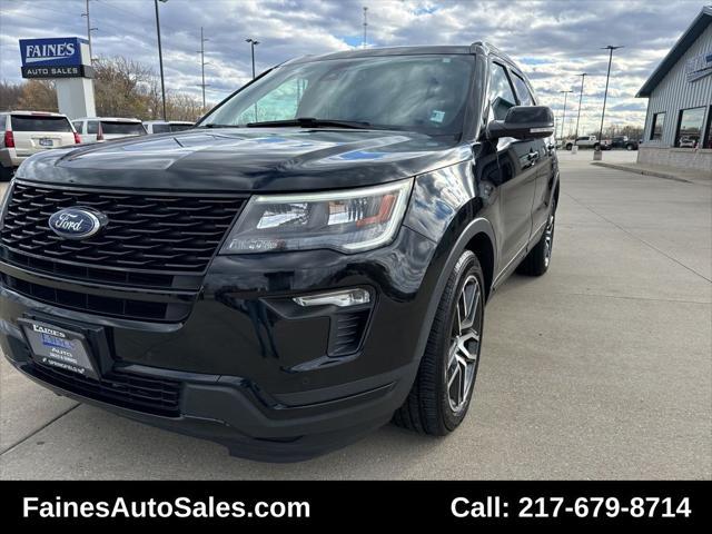 used 2018 Ford Explorer car, priced at $23,999