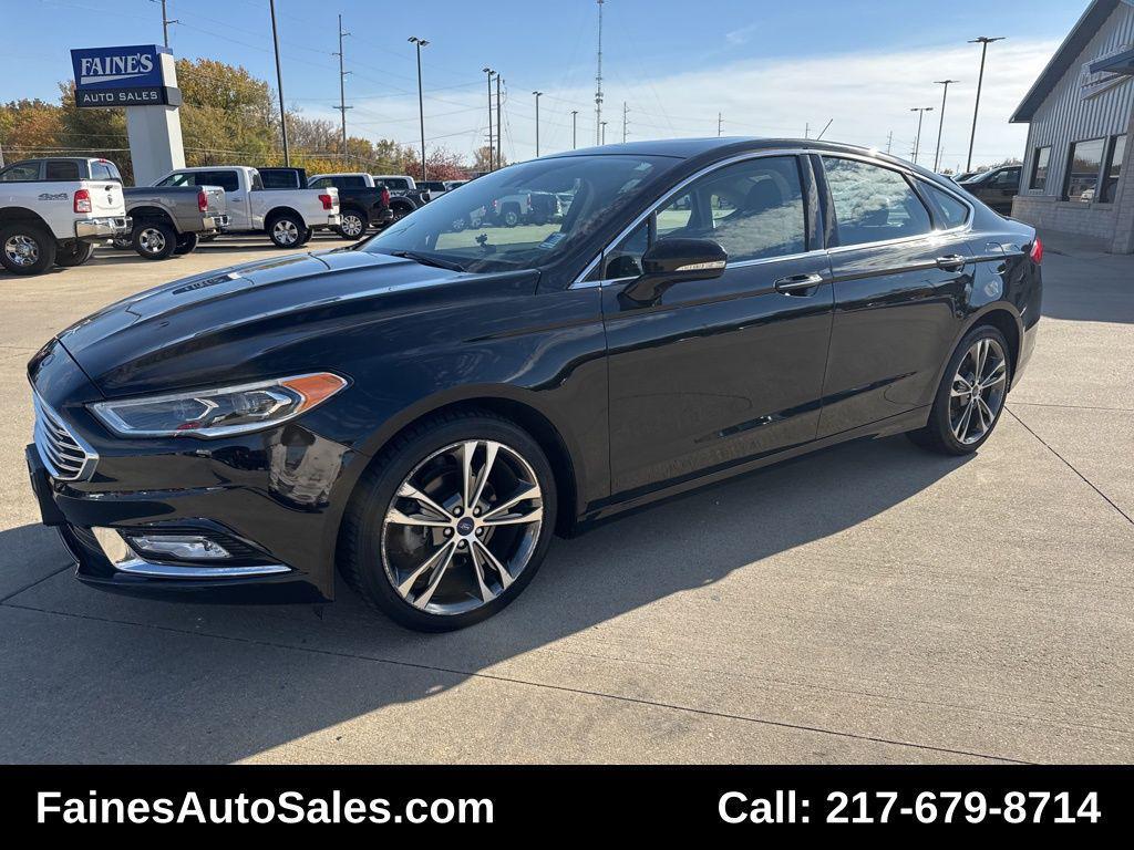 used 2017 Ford Fusion car, priced at $13,999