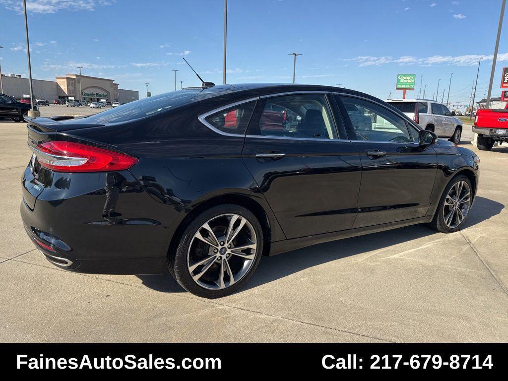 used 2017 Ford Fusion car, priced at $13,999