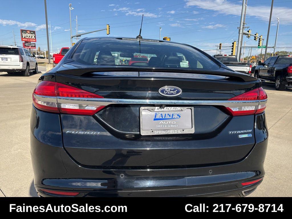 used 2017 Ford Fusion car, priced at $13,999