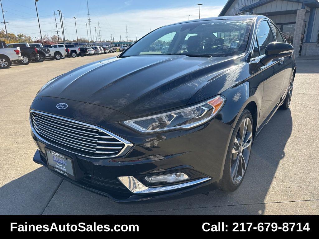 used 2017 Ford Fusion car, priced at $13,999