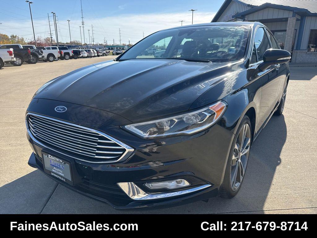 used 2017 Ford Fusion car, priced at $13,999