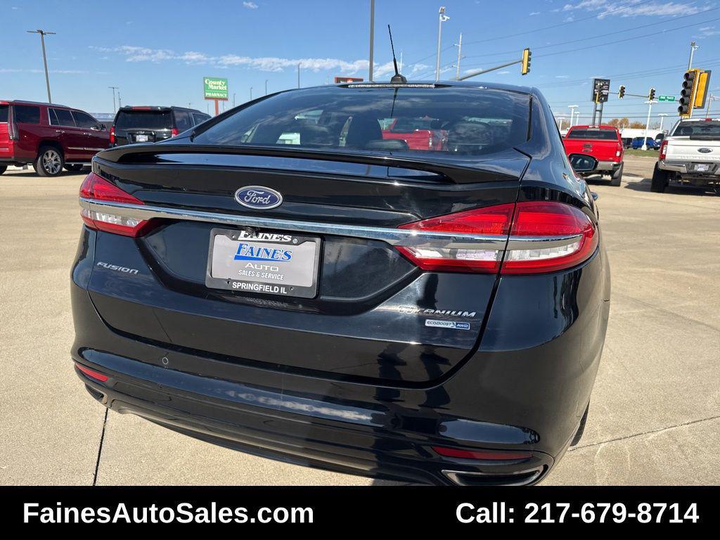 used 2017 Ford Fusion car, priced at $13,999