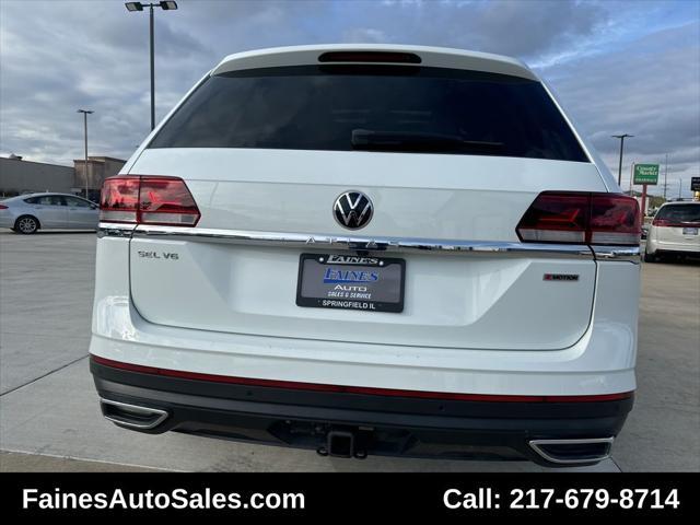 used 2021 Volkswagen Atlas car, priced at $29,999