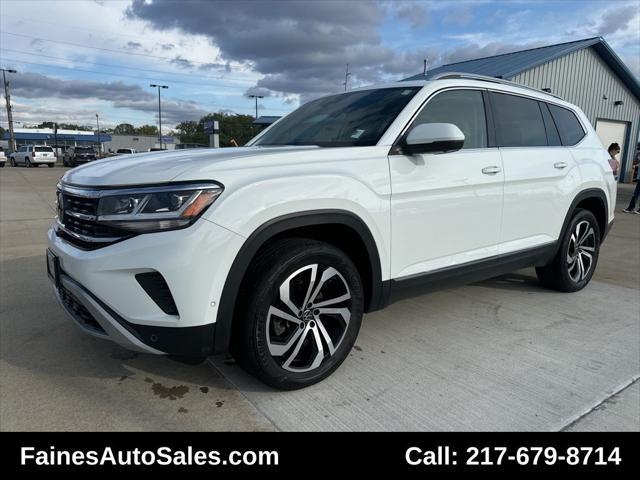 used 2021 Volkswagen Atlas car, priced at $29,999