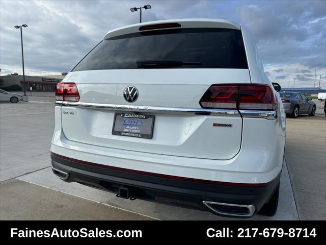 used 2021 Volkswagen Atlas car, priced at $29,999