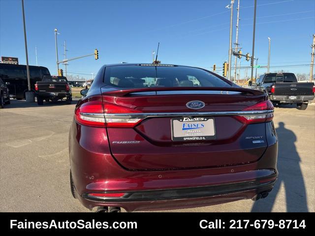 used 2017 Ford Fusion car, priced at $13,999