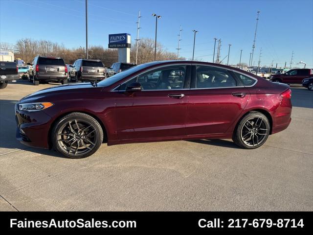 used 2017 Ford Fusion car, priced at $13,999