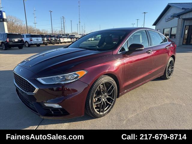 used 2017 Ford Fusion car, priced at $13,999