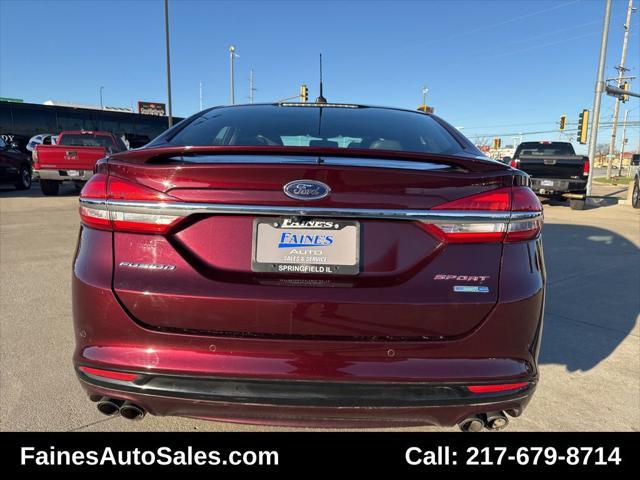 used 2017 Ford Fusion car, priced at $13,999