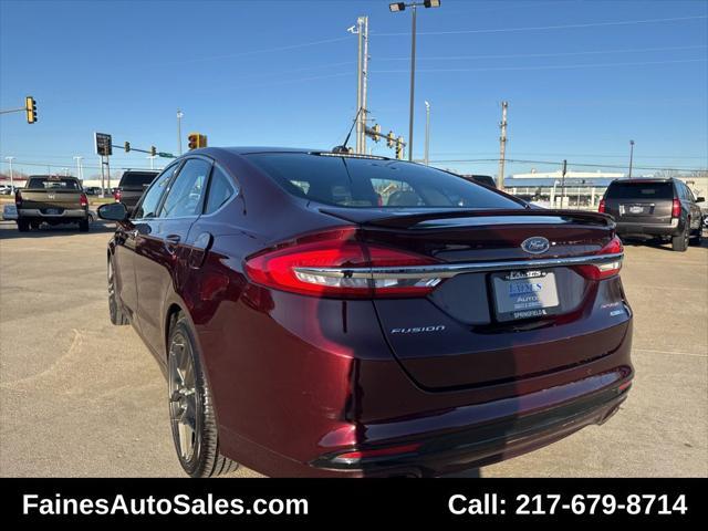 used 2017 Ford Fusion car, priced at $13,999