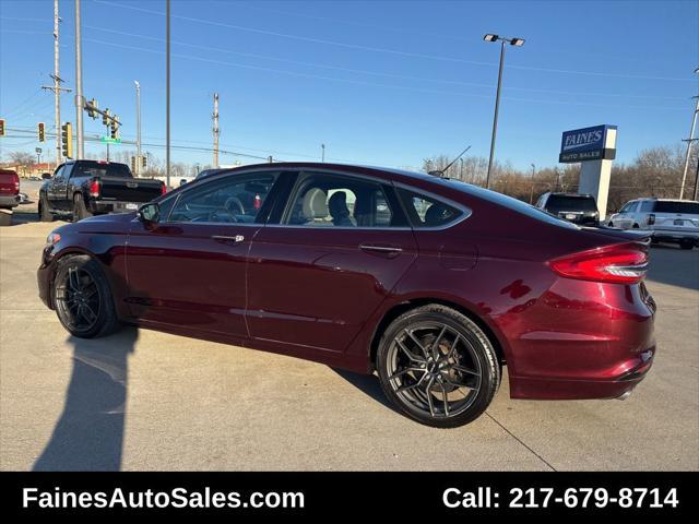 used 2017 Ford Fusion car, priced at $13,999