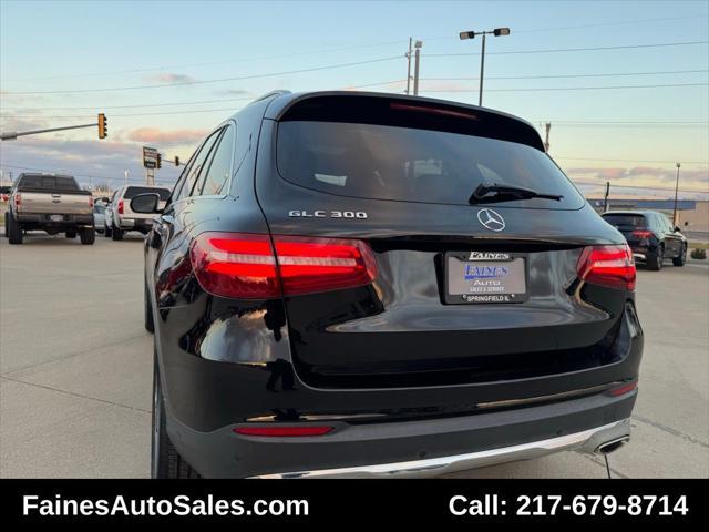 used 2018 Mercedes-Benz GLC 300 car, priced at $17,999