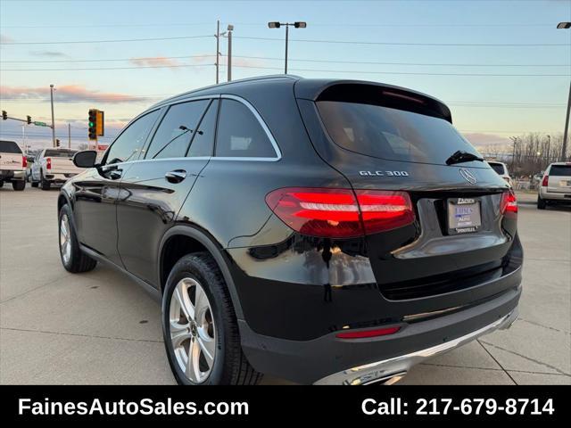 used 2018 Mercedes-Benz GLC 300 car, priced at $17,999