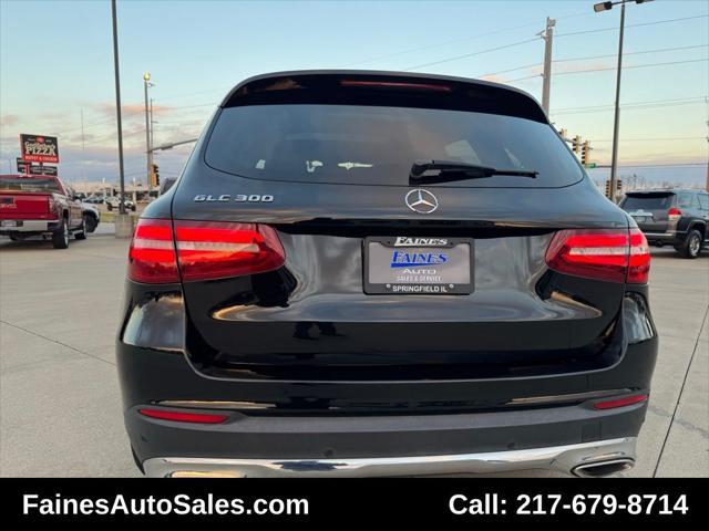 used 2018 Mercedes-Benz GLC 300 car, priced at $17,999