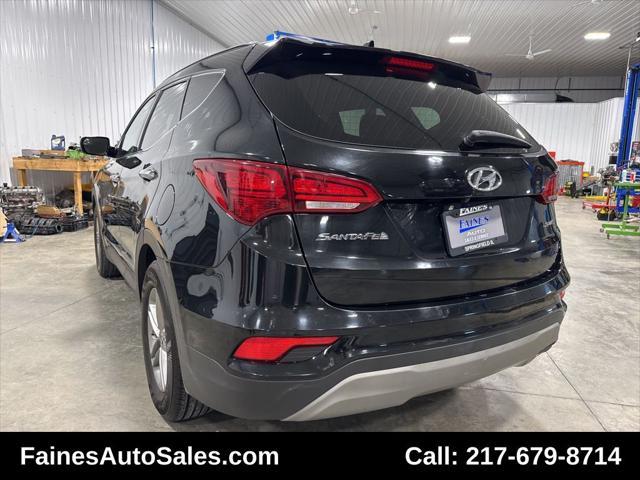 used 2018 Hyundai Santa Fe Sport car, priced at $11,999