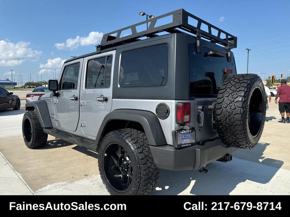 used 2016 Jeep Wrangler Unlimited car, priced at $16,999