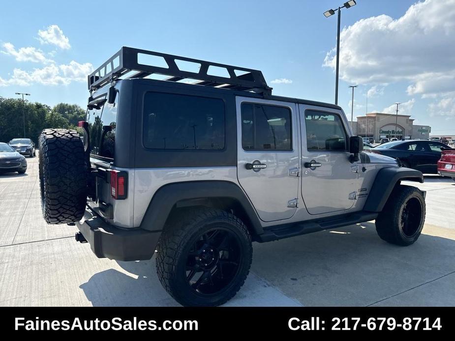 used 2016 Jeep Wrangler Unlimited car, priced at $16,999