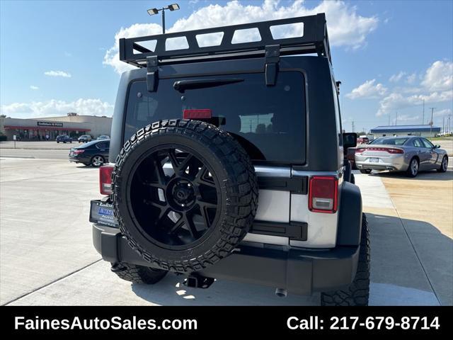 used 2016 Jeep Wrangler Unlimited car, priced at $14,999