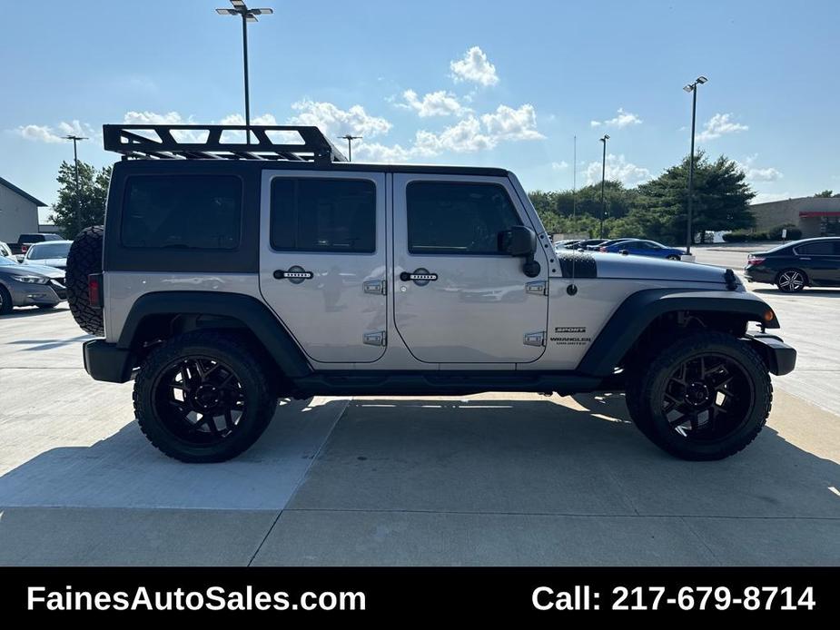 used 2016 Jeep Wrangler Unlimited car, priced at $16,999