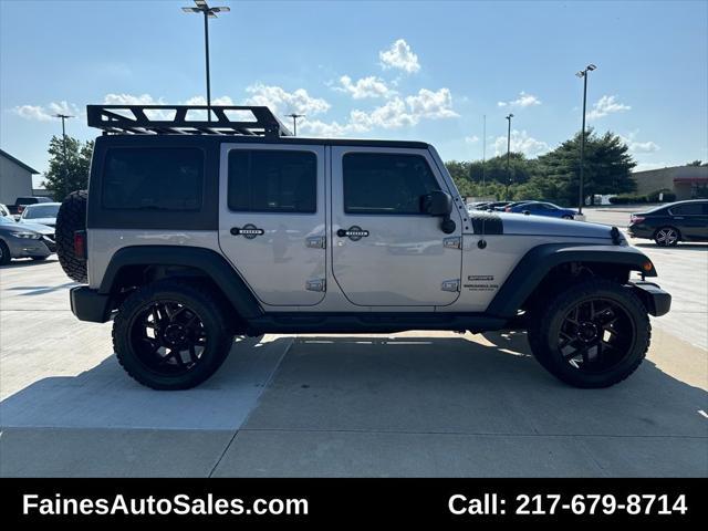 used 2016 Jeep Wrangler Unlimited car, priced at $14,999