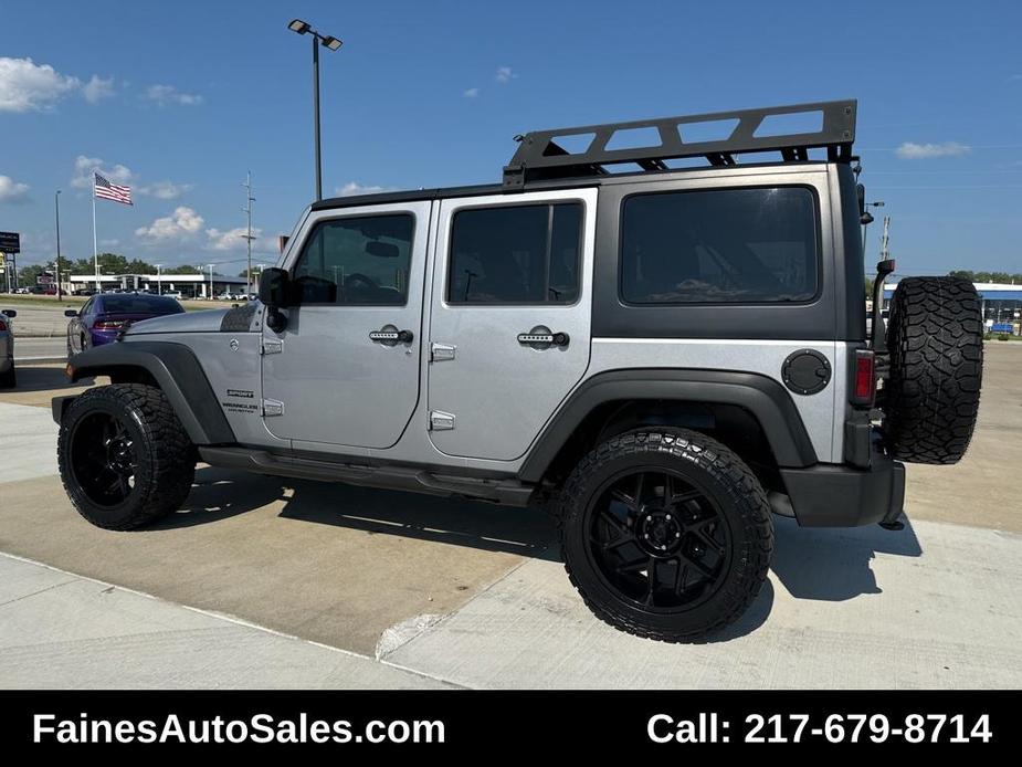 used 2016 Jeep Wrangler Unlimited car, priced at $16,999