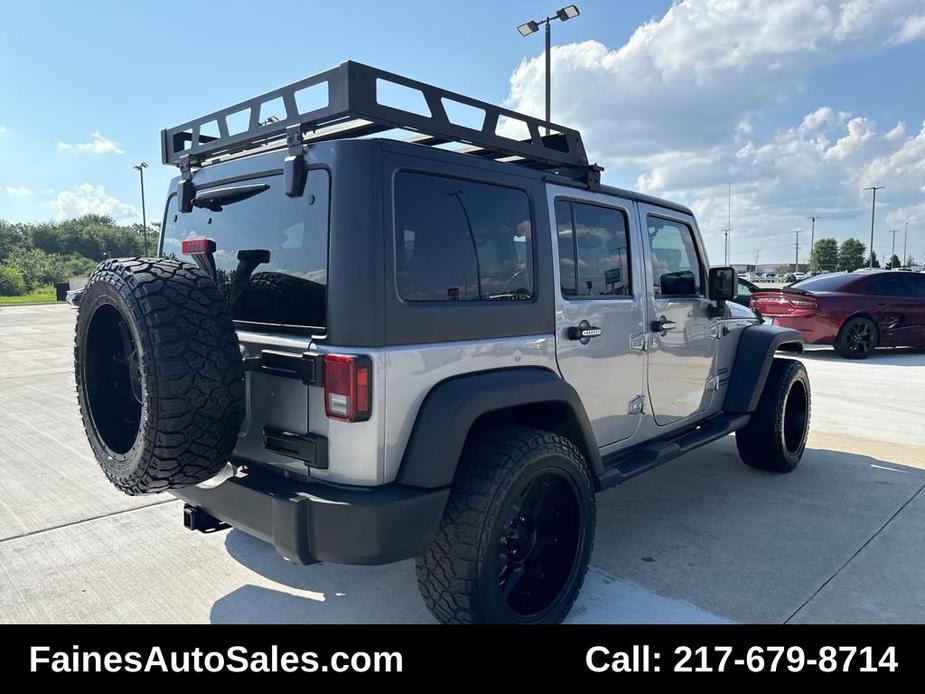 used 2016 Jeep Wrangler Unlimited car, priced at $16,999