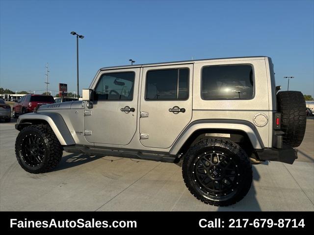 used 2015 Jeep Wrangler Unlimited car, priced at $21,999