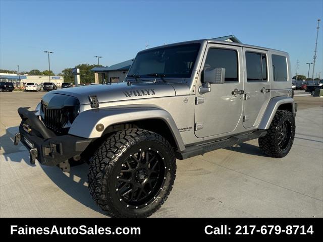 used 2015 Jeep Wrangler Unlimited car, priced at $21,999