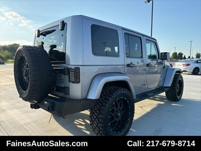 used 2015 Jeep Wrangler Unlimited car, priced at $21,999