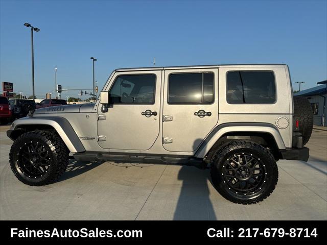 used 2015 Jeep Wrangler Unlimited car, priced at $21,999