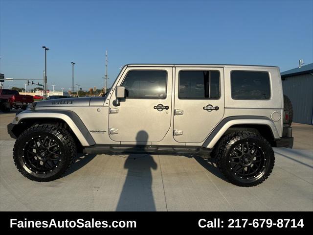 used 2015 Jeep Wrangler Unlimited car, priced at $21,999