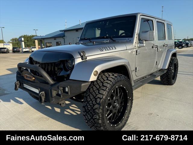 used 2015 Jeep Wrangler Unlimited car, priced at $21,999