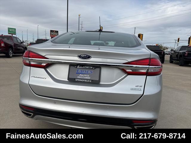 used 2017 Ford Fusion car, priced at $13,999