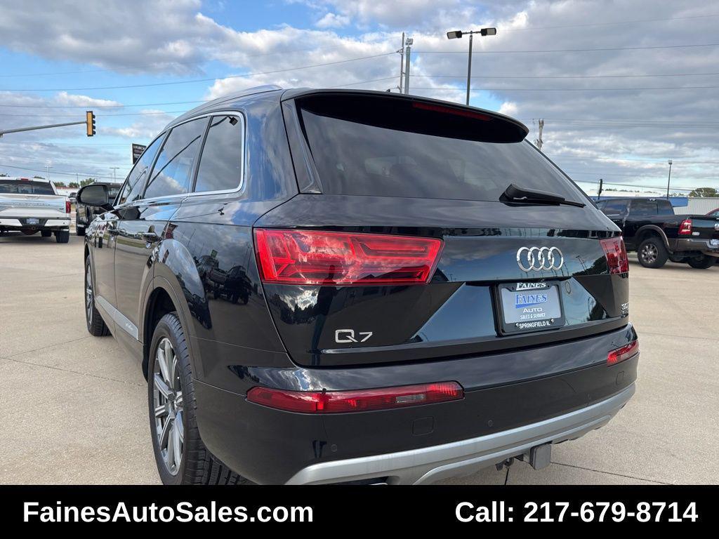 used 2018 Audi Q7 car, priced at $18,999