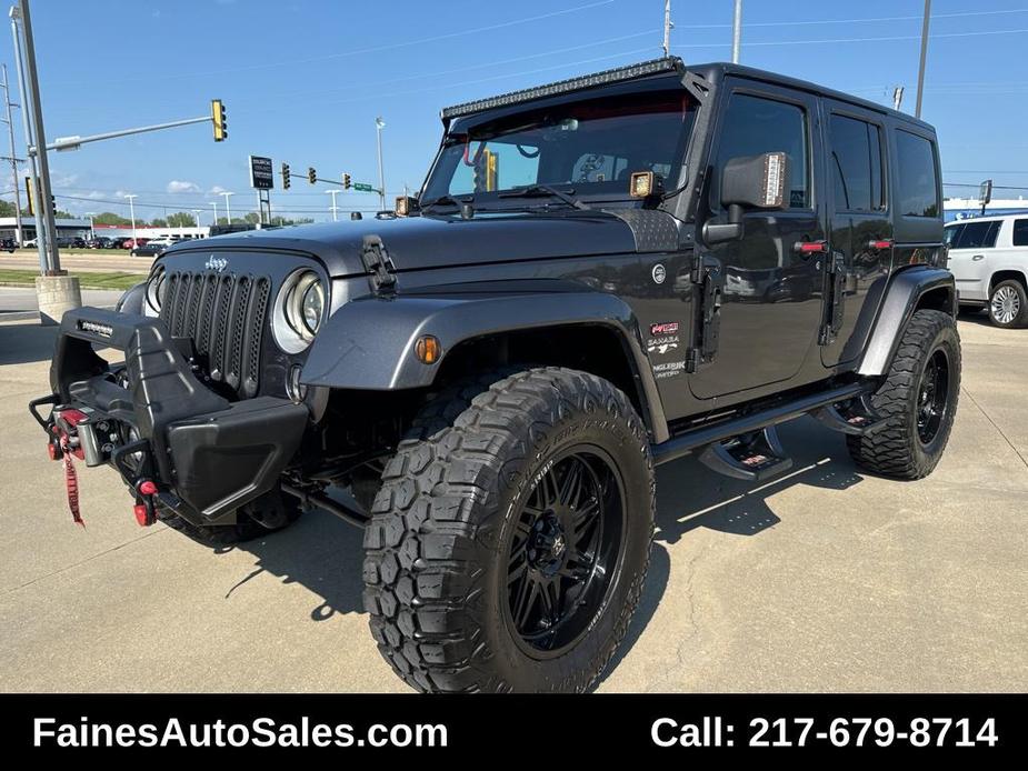 used 2018 Jeep Wrangler JK Unlimited car, priced at $22,999