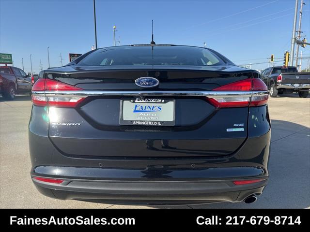 used 2017 Ford Fusion car, priced at $13,999