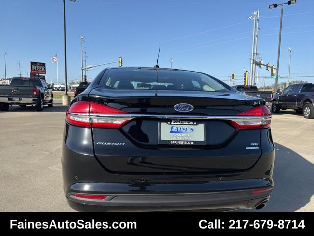 used 2017 Ford Fusion car, priced at $13,999