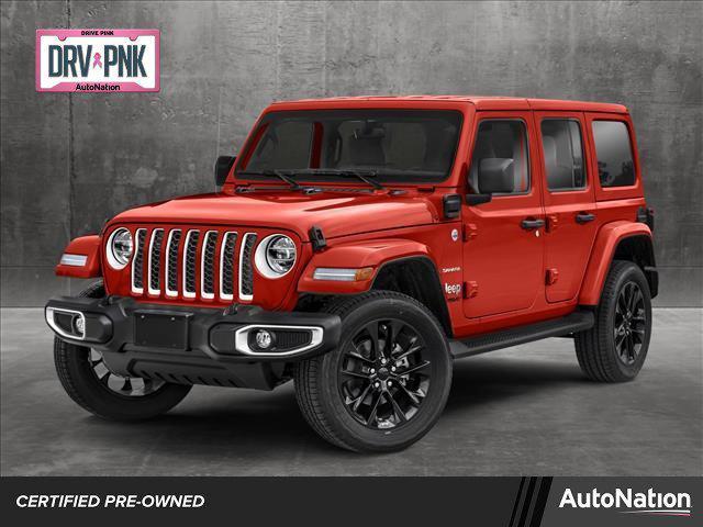 used 2022 Jeep Wrangler Unlimited 4xe car, priced at $32,495