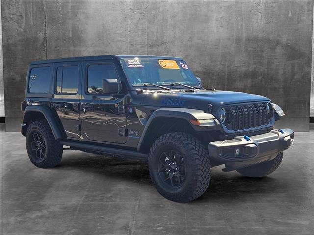 used 2024 Jeep Wrangler 4xe car, priced at $41,112